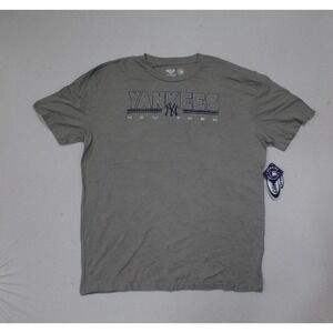 New York Yankees Gray Men Shirt Concept Sports Size XL